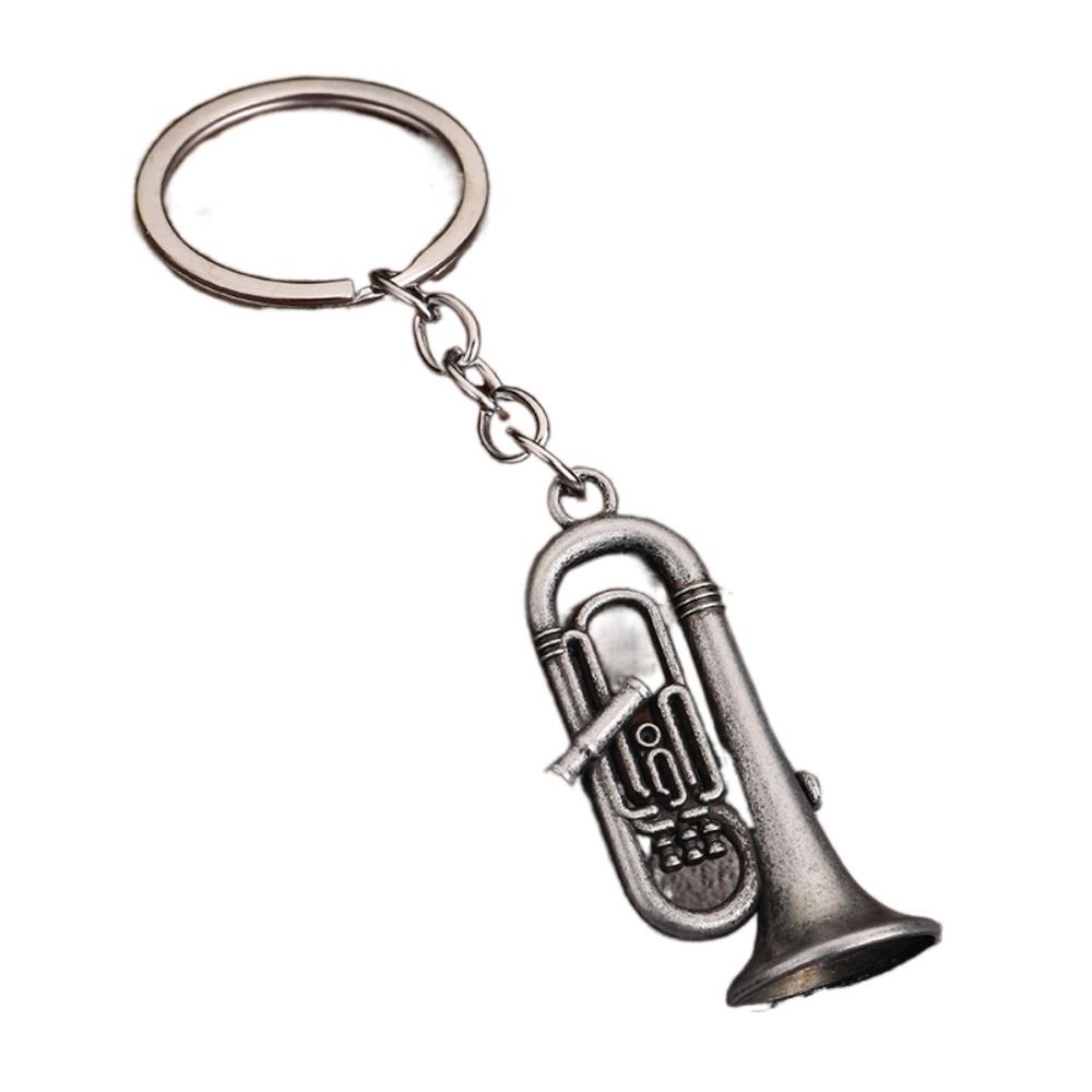 Key Holder Mini Instruments Keychain Mini Toys Car Pendant Trend Metal Keyring Gifts