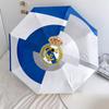 Узор Real Madrid CF, автоматический складной зонт, портативная и складная конструкция, 8 спиц, рождественский или день рождения подарок.