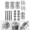 4 Pack Aluminum Alloy GL1 GMNR925 Trailer Tailgate Lift Assist Rollers Kit