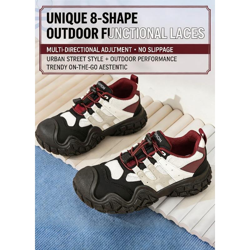 Женские кроссовки Dad Shoes массивные ретро походные повседневные обувь с широким носком универсальный нишевый стиль