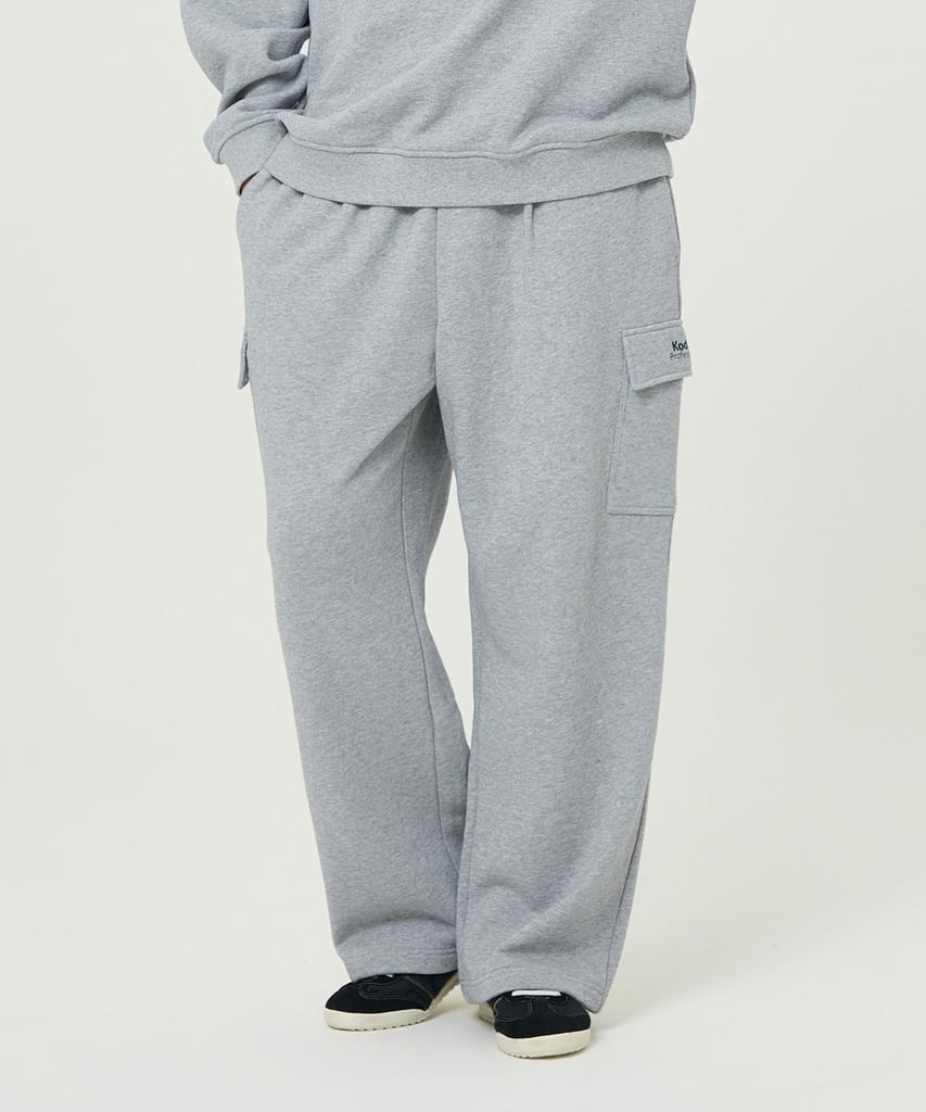KODAK Mailer Straight Pants Set-Up Melange Grey