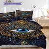 Lotus Eye Mandala Spiritual Harmony Bedding 1 Duvet Cover 2 Pillowcase Without Core Without Core Christmas Birthday Gift