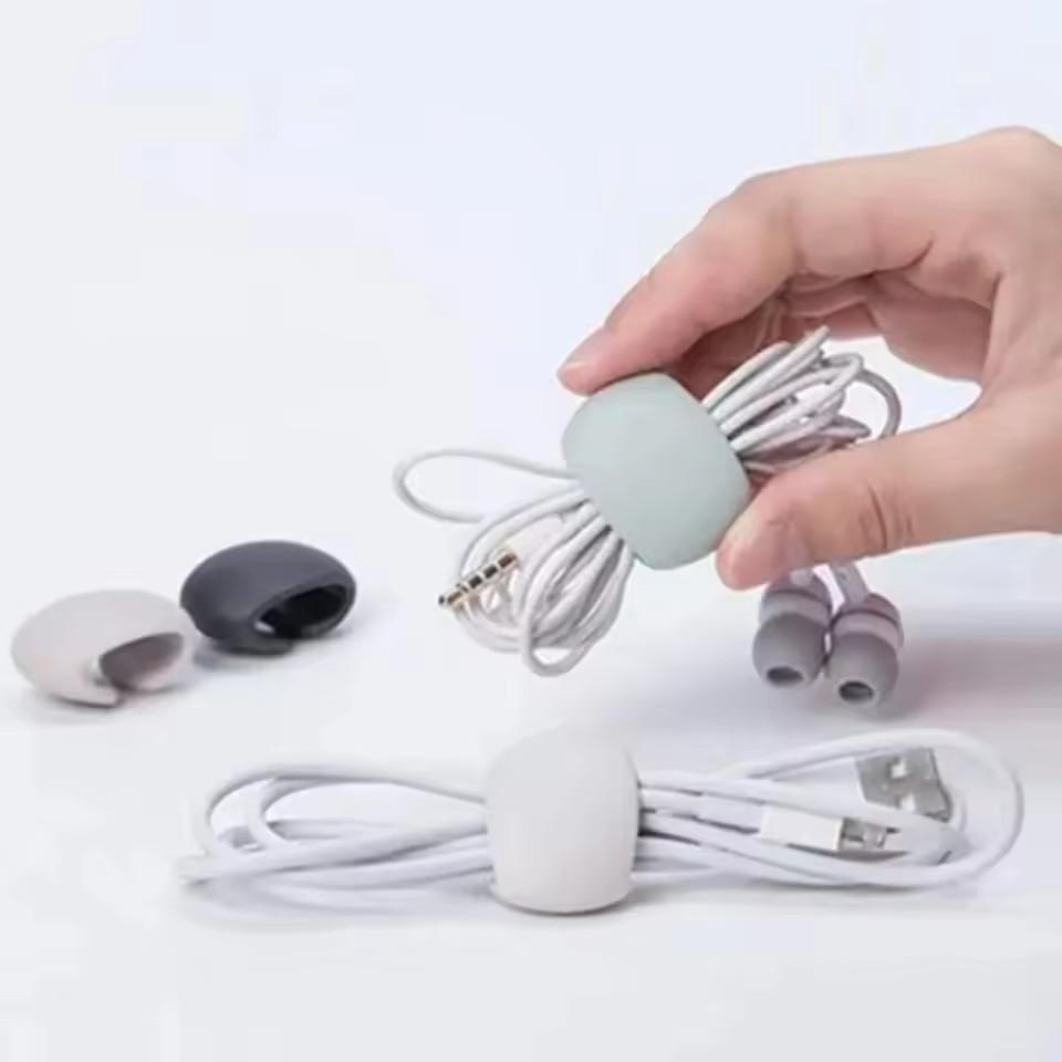 20/10/5/1Pcs Charge Cable Protectors Travel Data Cord Clip Decoration Earphone Charging Cables Storage Buckle Cable Organizer