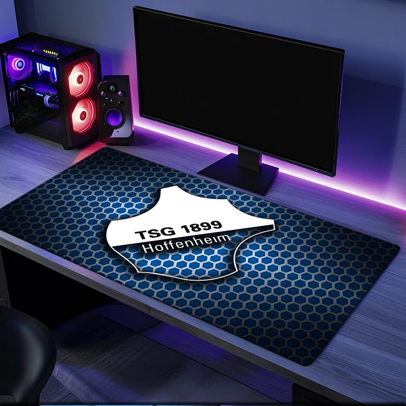 Flame And Shield Hoffenheim Mouse Pad, Rubber Base, Mouse Pad for Gamers and Office Use, Gaming Desk , Easy To Clean Mat Christmas fan gifts