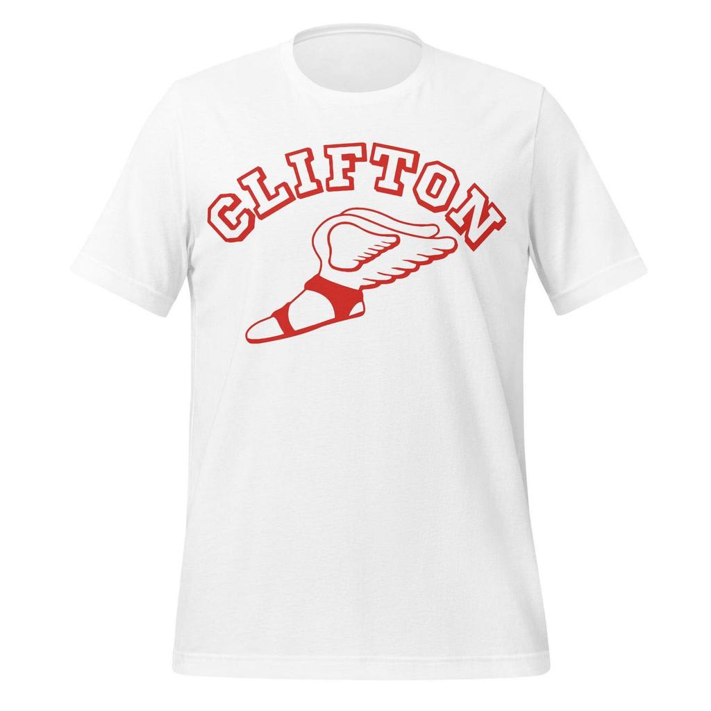 Wet Hot American Summer Shirt: Clifton Track Graphic (Adult Unisex)