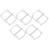 5Pcs 2 Stroke 15 HP Outboard Engine Upper Casing Gasket 63V 45113 A1 Boat Motor Casing Gasket
