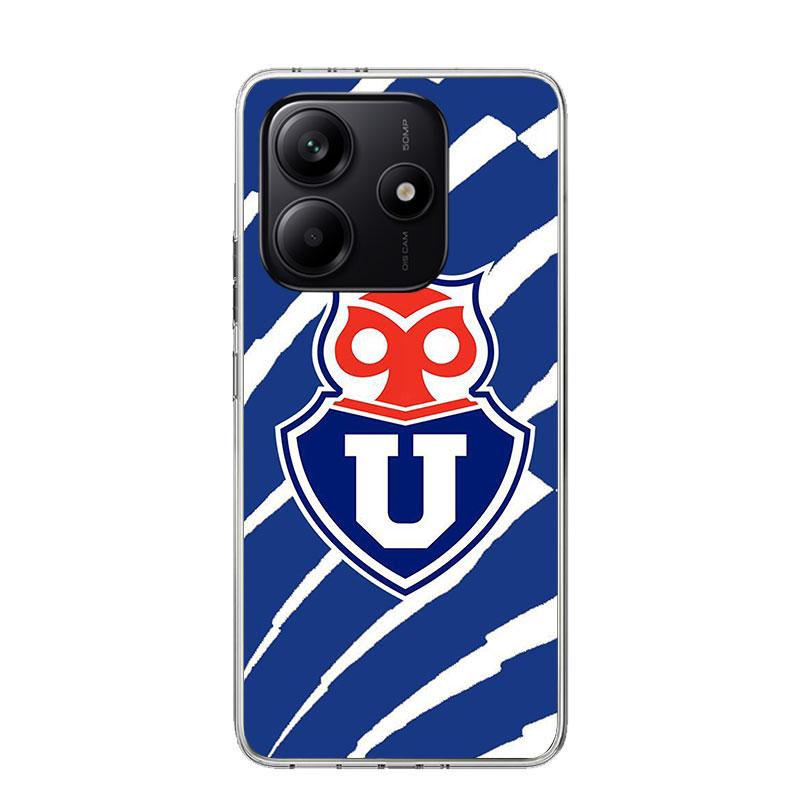 Чехол для телефона с логотипом университета De Chile U для Xiaomi Redmi Note 15 14 13 12S 12 Pro Plus 11S 11E 11 11T 10S 10 Арт Мягкий Узор Чехол