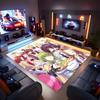 Anime Code Geass Printed Absorbent Washable Carpet,Non-Slip Bathroom Mats,Kitchen Rugs,Living Room Entrance,Camping Picnic Rugs