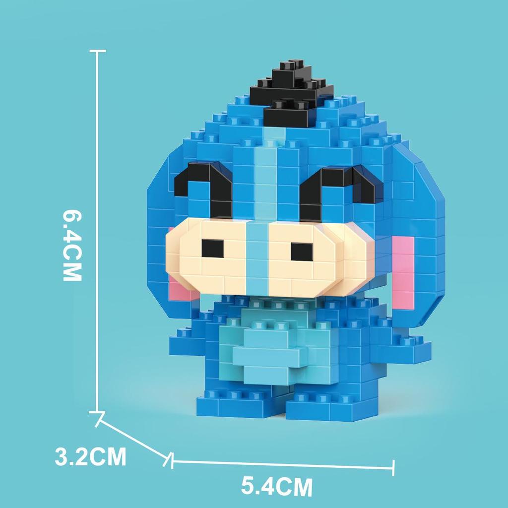 LEGO-Compatible Mini Building Blocks: Cartoon Figurines & Educational Toys