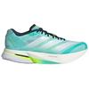 Adidas Кроссовки Adizero Boston 13 Flash Aqua Мужские Зеленый Облачно-белый Ярко-лимонный JS4945