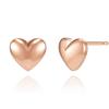CRANNE 14K GF Single Heart Earrings C24EGF168