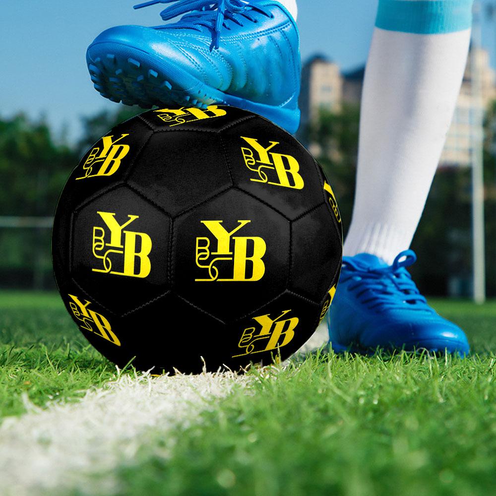 1pc BSC Young Soccer Ball Size 5 Indoor Soccer Ball Fashion Colorful Backyard Game - Great For Sports Fans Gift HE30