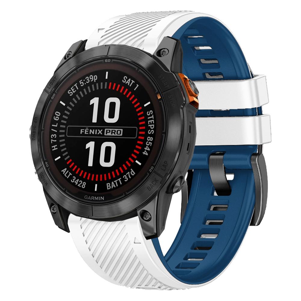 Быстросъемный силиконовый ремешок для часов 22 мм 26 мм для Garmin Fenix E 8 5 5X 6X 7 7X/Epix Pro Gen 2 TACTIX/Mk2 Mk2i G1/MARQ/Enduro 3 2