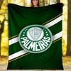 SE Palmeiras logo printed blanket—lightweight,soft,warm;versatile blanket all seasons—perfect as &air-conditioning throw,nap blanket