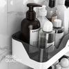 Полка для ванной комнаты Держатель для шампуня Душевые полки Настенное крепление Кухня Корзина для хранения Косметическая полка Домашний органайзер Аксессуары для ванной