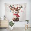 Рождественский Новый год Сани Лося Гобелен Гостиная Диван Домашний Декор Рождественский Подарок