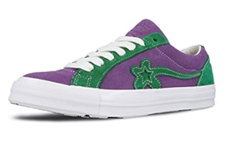 One Star Golf Le Fleur x One Star Converse Ox 'Фиолетовое Сердце' 162128C
