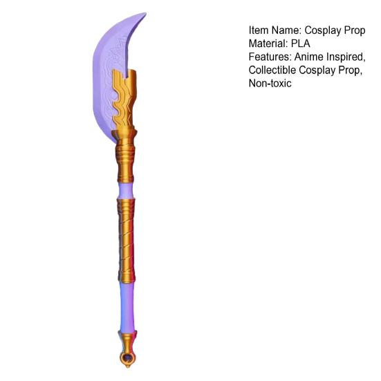 Аниме Идол Косплей Реквизит Корейская Поп Девушка Костюм Аксессуар 3D-печатное Косплей Оружие для Встреч Фанов Comic-Con Косплей Вечеринка