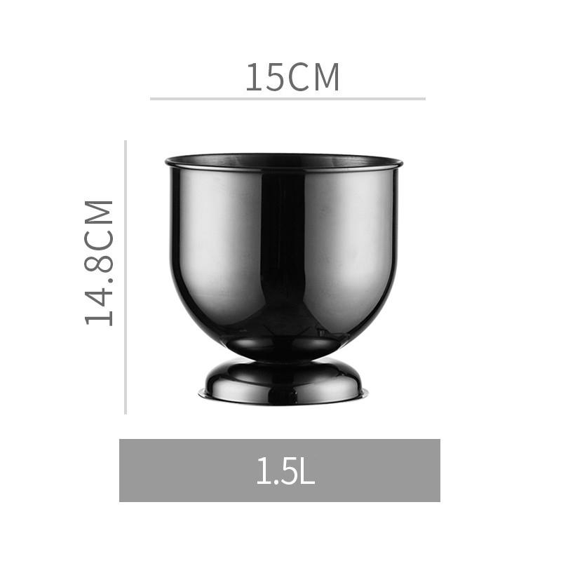 Шампанское, охлажденное вино, пиво, красное вино, куб, бар, КТВ, ведро с двумя ручками, золотое, золотое, толстое, с головой тигра, ведро для льда, шампанское