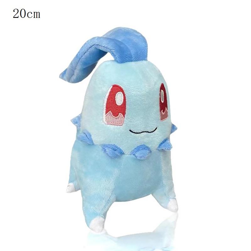 20cm Wigglytuff Caterpie Plush Toy Cartoon Farfetch'd Popplio Weedle Doll Cute Marill Azumaril Plushie Kids Xmas Gifts