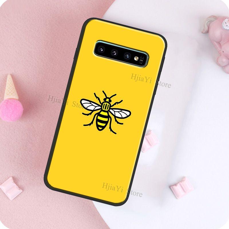 Чехол Manchester Work Bees Bumble для Samsung Galaxy S22 Ultra S21 S20 FE S9 S10 Note 10 Plus S10e Note 20 Ultra Cover