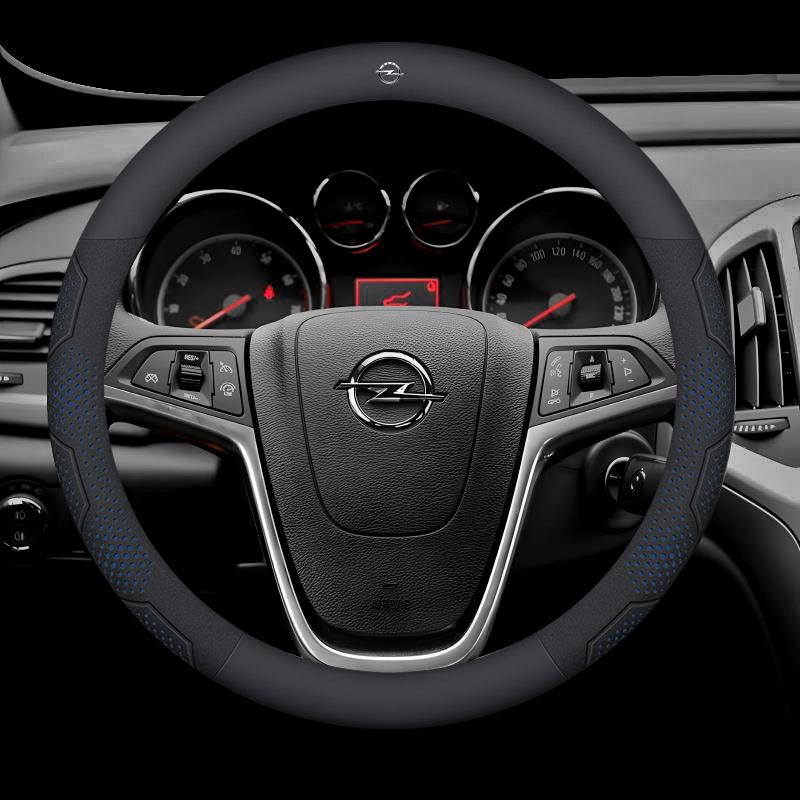 Для Opel OPCline ASTRA CORSA INSIGNIA MOKKA VECTRA GTC Tigra Карбоновое волокно Замша Кожа Автомобильный Руль Чехол Аксессуары
