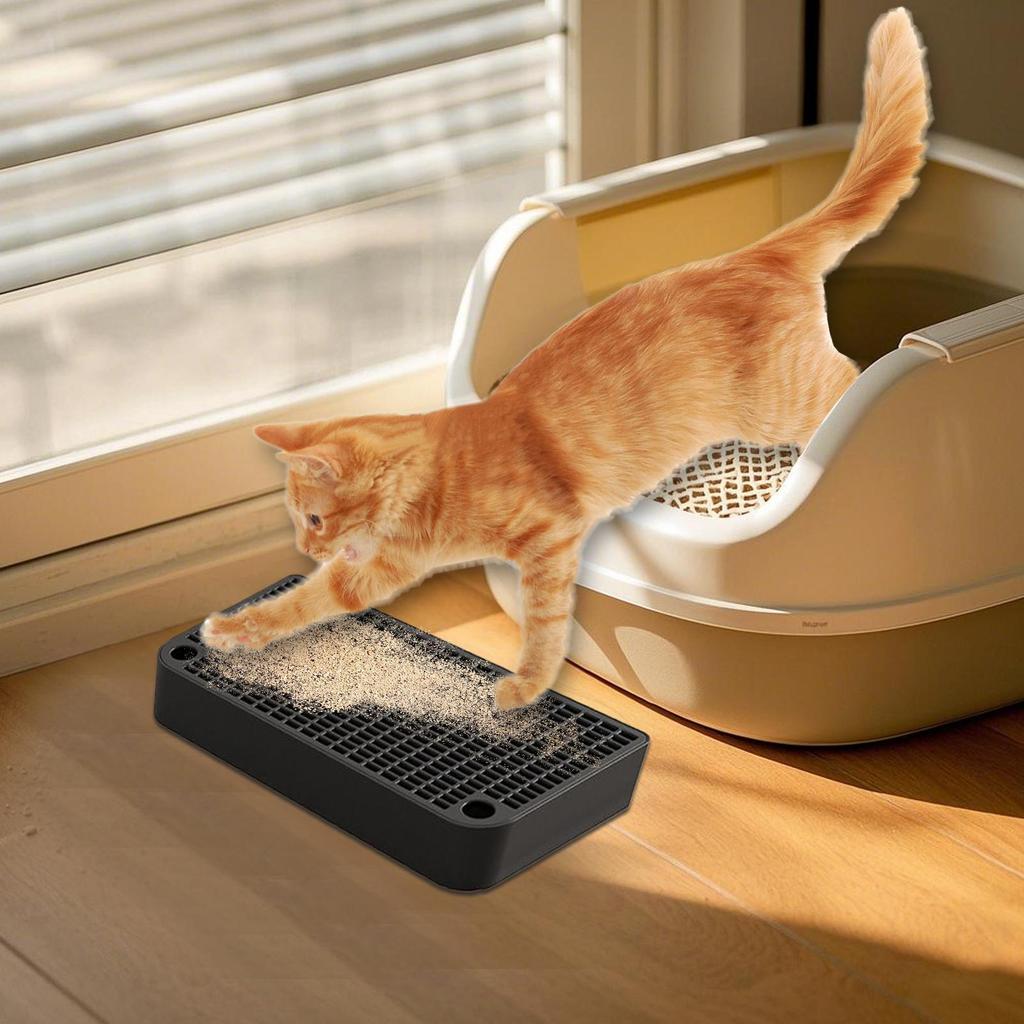 Litter Box Step Cat litter ramp with Filter Function Waterproof Home Kitten Toilet Ramp Pedal pet Supplies for small cats
