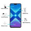 Coque de protection - Phonillico® - Huawei Honor 8X - Silicone Transparent - Verre Trempé - Ultra Slim