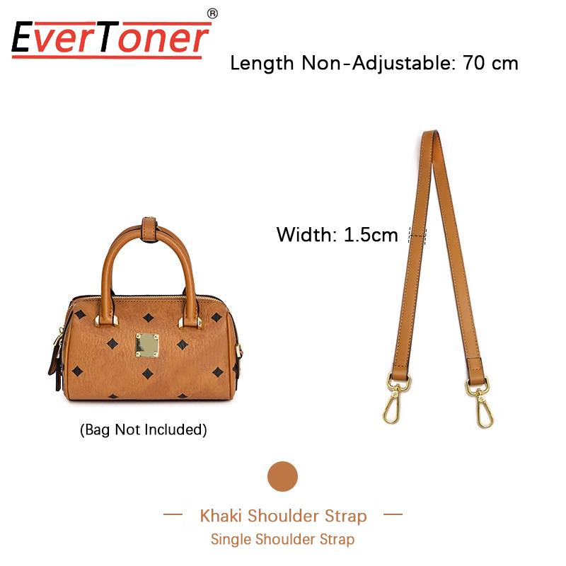 EverToner Запасной ремень-кроссбоди из кожи для сумки Boston Bag MC-Visetos, плечевой ремень, износостойкая цепочка из сплава, аксессуар