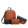 2026 New Large Capacity Letter Tote Bag, Niche Design Embossed Handbag with Matching Pouch, Women's 2-Piece Set