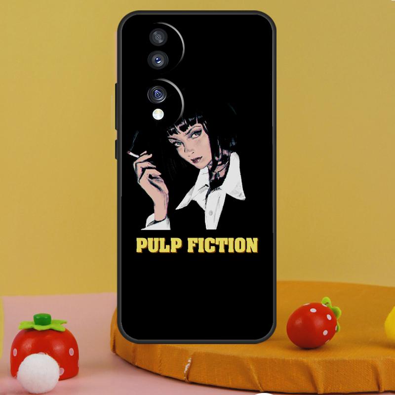 Чехол PULP FICTION для Honor 200 Pro X9c X9a X8a X7a X6a X7 X8 X9 X8b X9b Magic 5 6 50 70 90 Lite