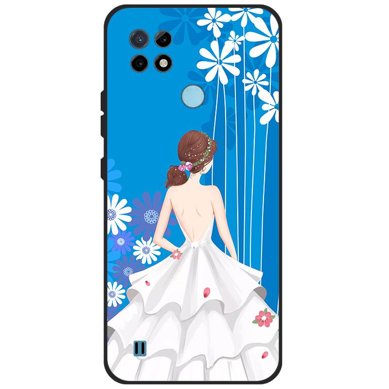 Силиконовый чехол для Realme C21Y C25Y, чехол для телефона OPPO Realme C21Y C25Y 4G, мягкий чехол RMX3261, бампер из ТПУ, 6,5 дюйма