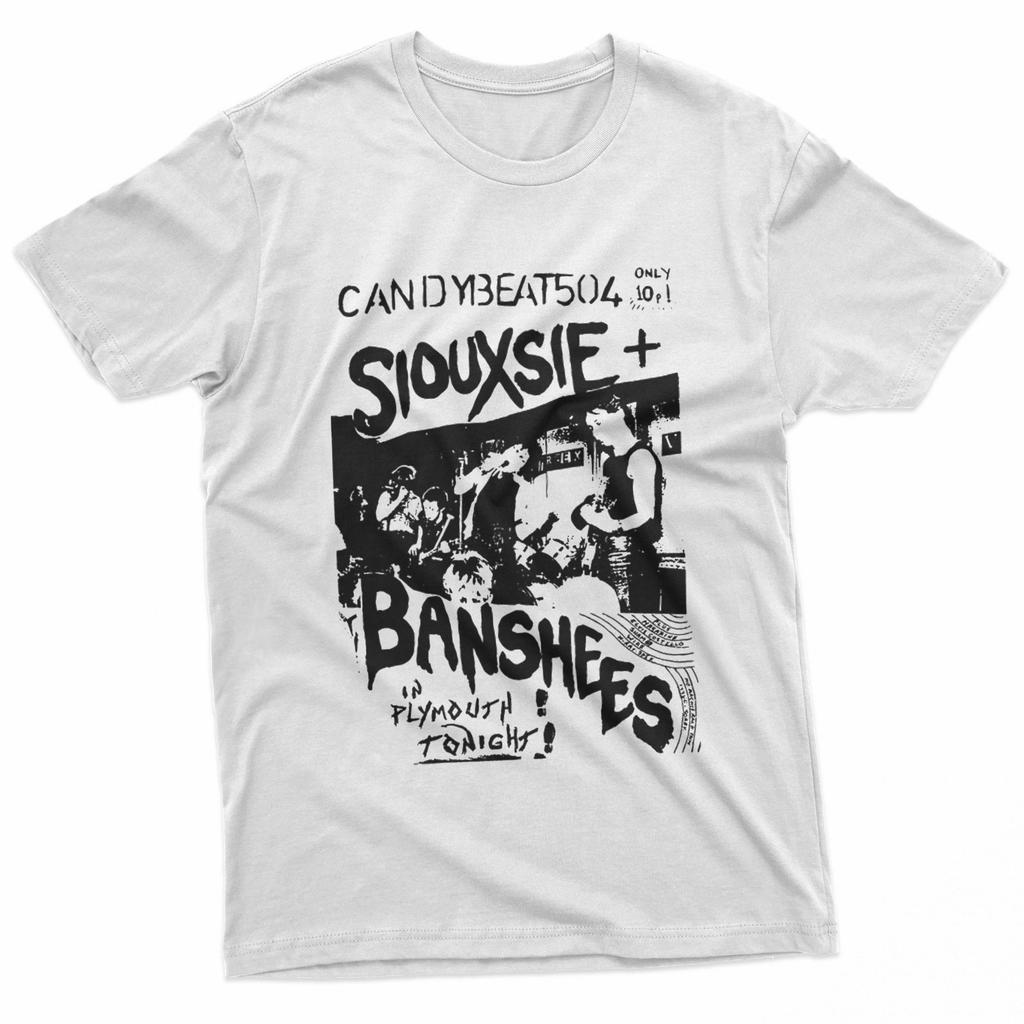 Siouxsie the Banshees Punk Flyer Plymouth Concert T-Shirt