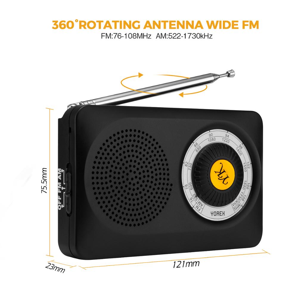 Карманные радиоприемники, AM FM-радио на батарейках с громкоговорителем, портативное транзисторное радио для прогулок, кемпинга