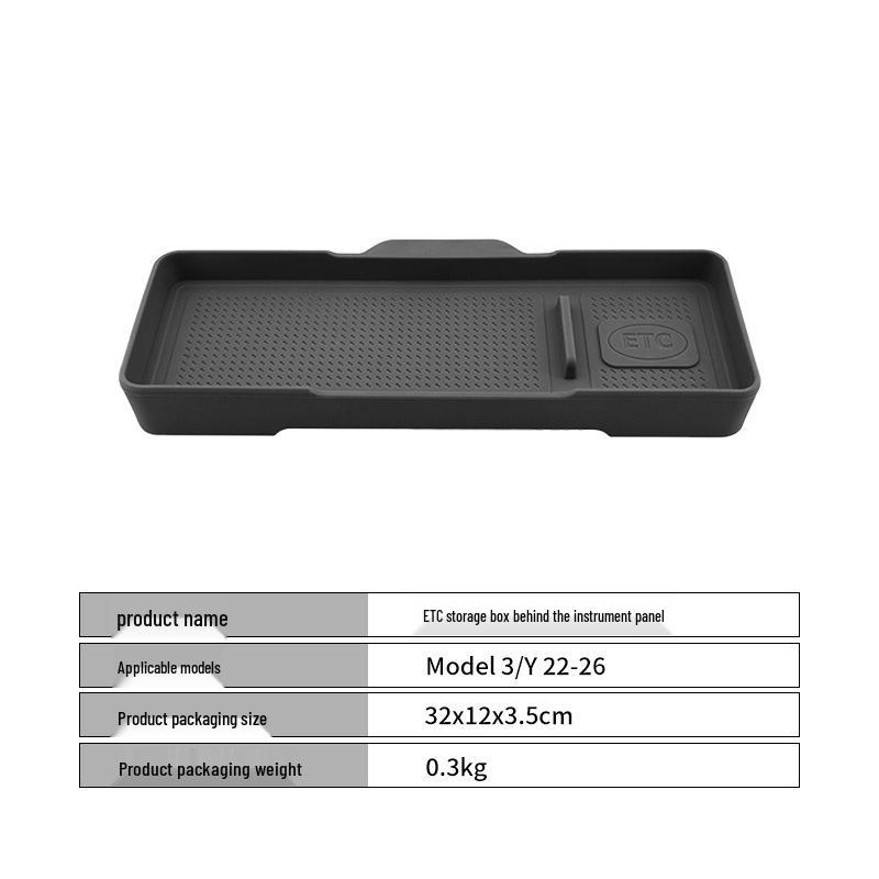 Tesla Model Y3YL Center Console Tissue & Storage Tray