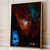 Space Telescope Poster Canvas Print Space Poster Astronomy Gift Idea Space Wall Art  Poster Astronomy Gift Idea Room Home Decor