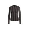 Originals Slim Fit Mock Neck Long Sleeve T-Shirt Women Tops JW7316