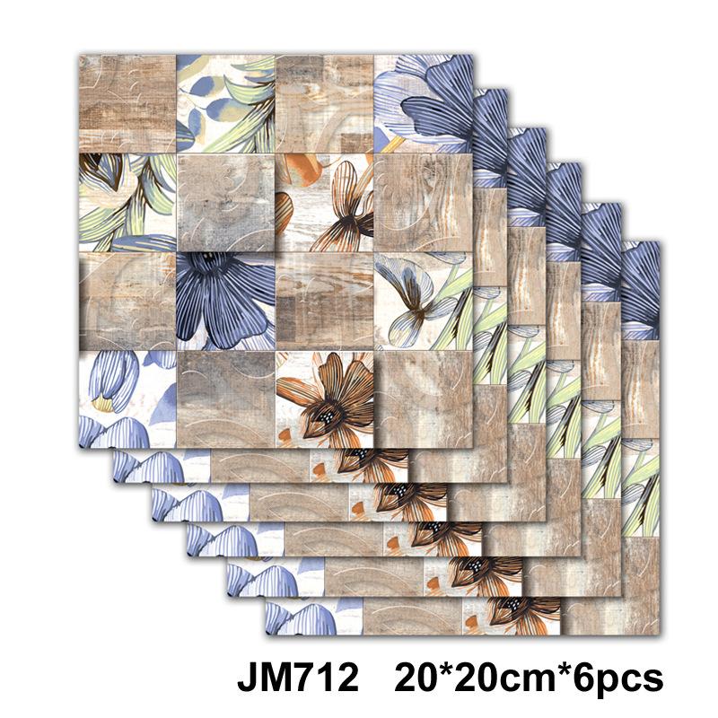 Самоклеящаяся мраморная настенная плитка - Водонепроницаемые наклейки для кухонных фартуков, ванных комнат, гостиных, Легко устанавливаются и снимаются