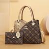 High-End Retro Print Women's Tote Bag - Large Capacity Shoulder Handbag