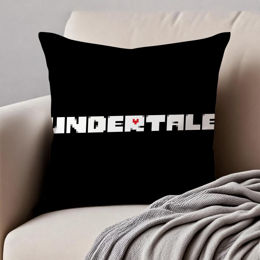 Игровой Подушка Чехол для Подушки UUndertaleS Защита от Пылевых Клещей Невидимая Молния Короткий Плюш Диванная Подушка