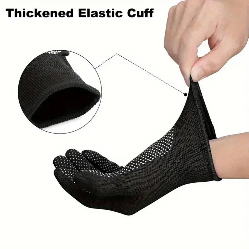 Нескользящие перчатки из нейлона для сенсорного экрана для мужчин и женщин летом на открытом воздухе для езды на велосипеде для работы и фитнеса дышащие нескользящие перчатки для дозирования