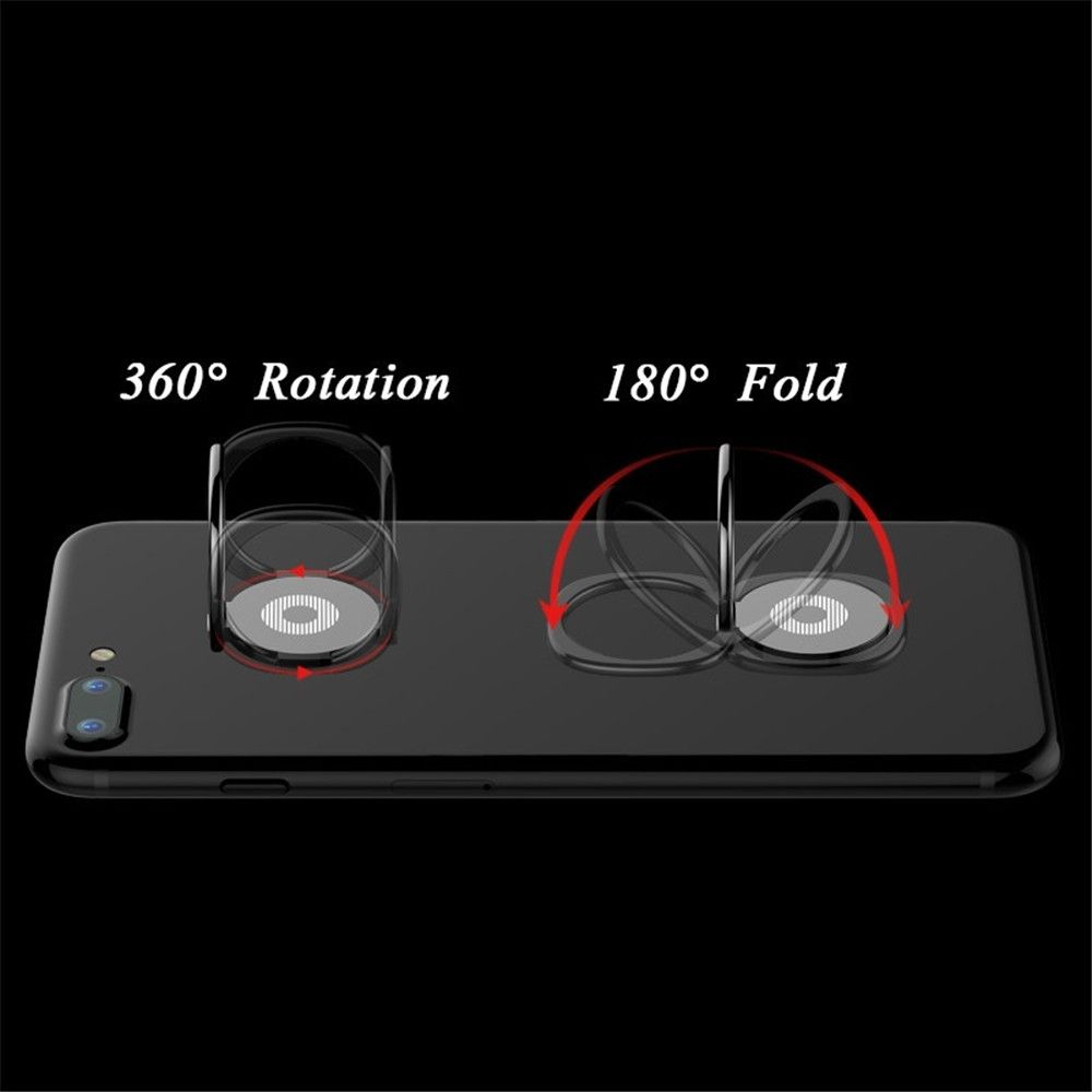 Support Socket Ultra Thin 360 Rotation Table Finger Ring Holder Car Bracket Mobile Phone Stand