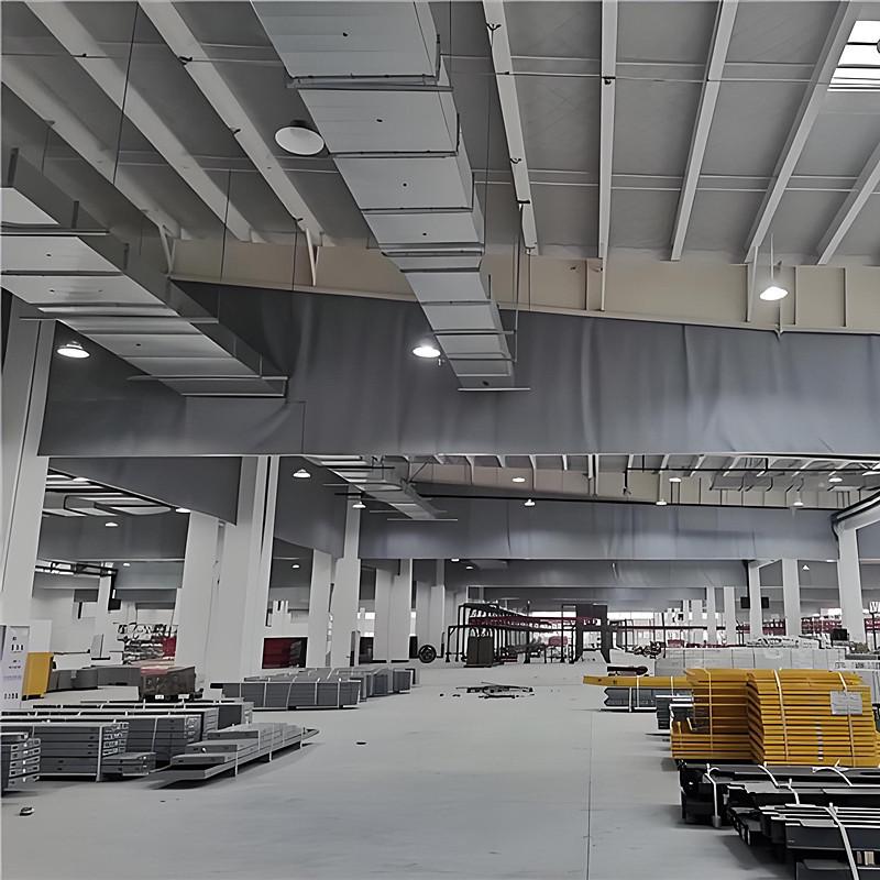 Установка огнестойкой ткани, стекла и электрической дымозащитной шторы