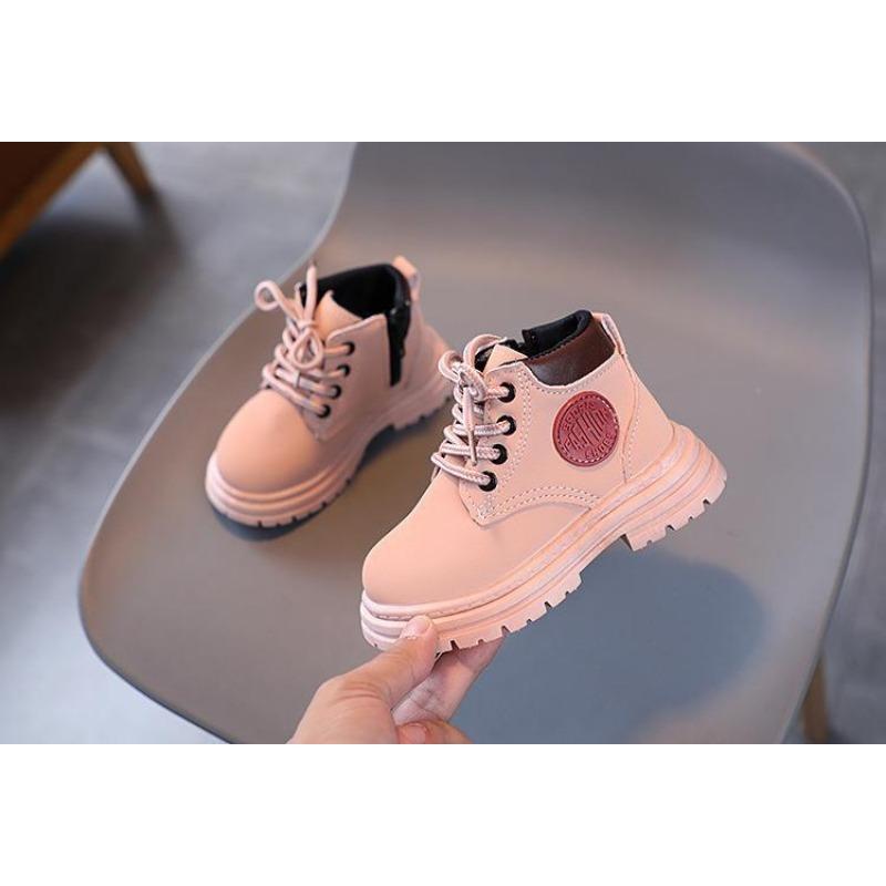 Классические детские сапоги из ревеня, осенние новые одинарные сапоги, короткие сапоги для мальчиков