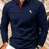 Men'S Outdoor Golf Equestrian Casual Shirt,Breathable And Comfortable for Spring And Autumn, Can Be Worn Inside Or Outside