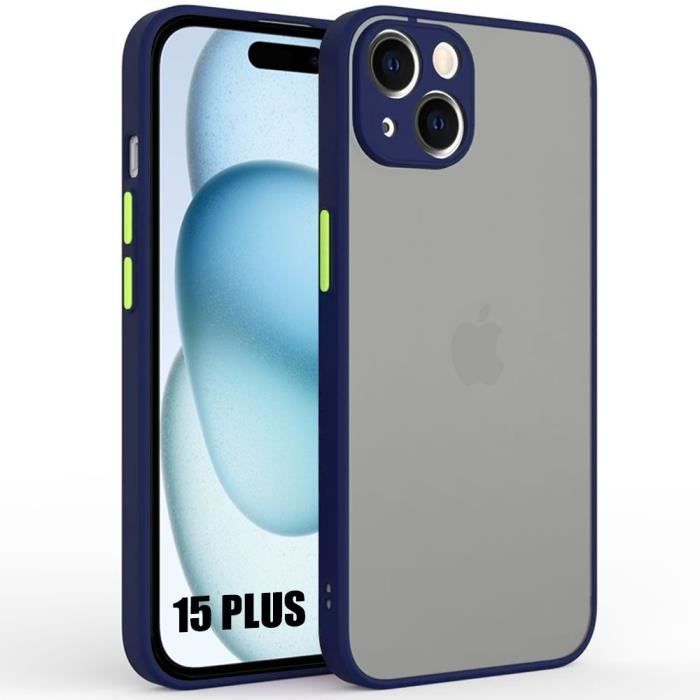 Coque - E.F.CONNECTION - pour iPhone 15 Plus - Antichoc - Anti-rayures - Ultra Fin