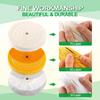 7PCS 6Inch Polishing Wheels Kit for Bench Grinder, 1/2" Arbor Hole White Polish Wheels, Yellow Wheel, Soft Flannel Buffing Wheel
