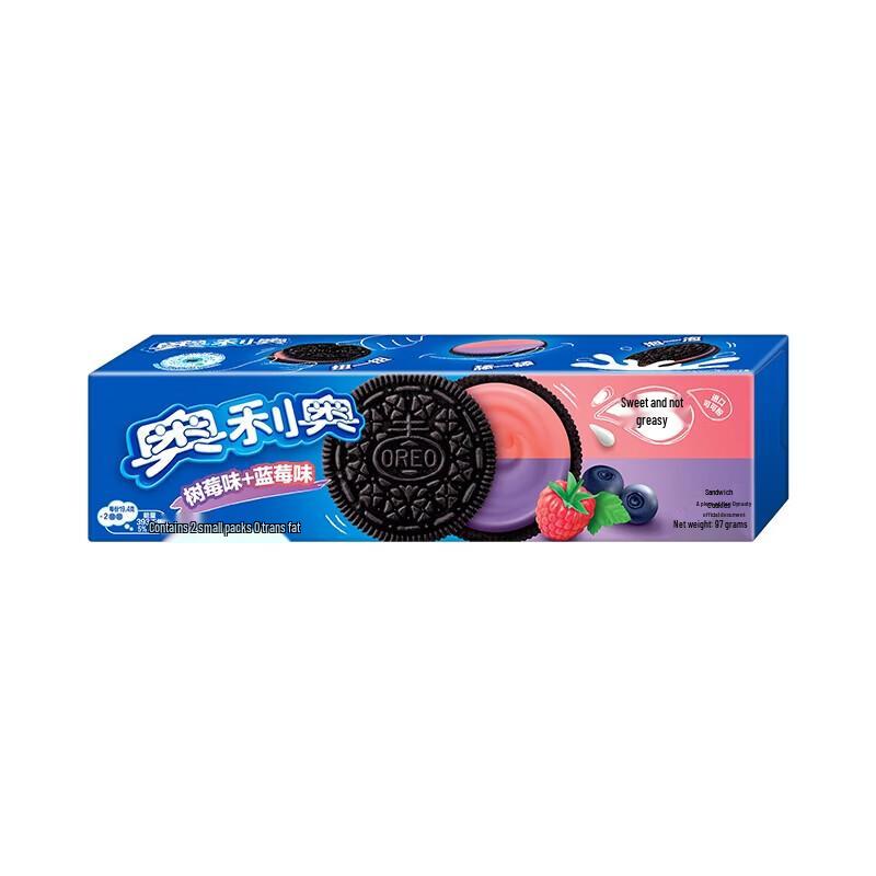 Oreo Печенье-сэндвич - Смесь черники и малины (6 x 97 г)