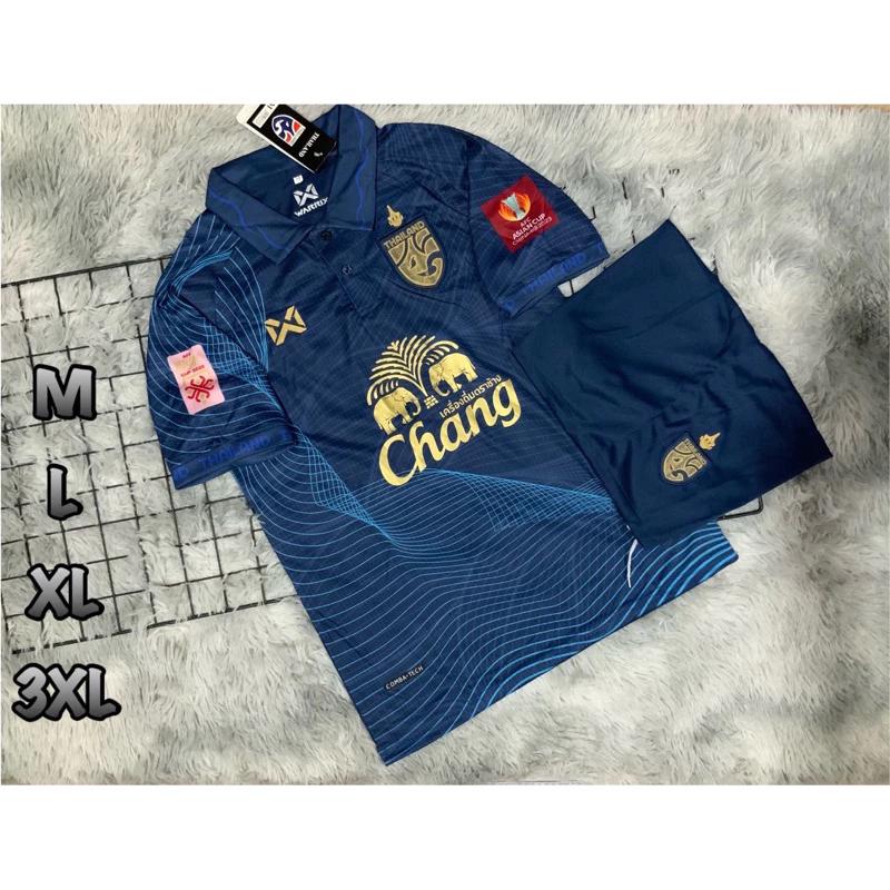 Футболка сборной Таиланда по футболу SOCCER NATION TEAM JERSEY SHIRT HOME FAN Print Polo Unisex Men Women Quick Dry Short Sleeve Uniform Elephant Logo Sport