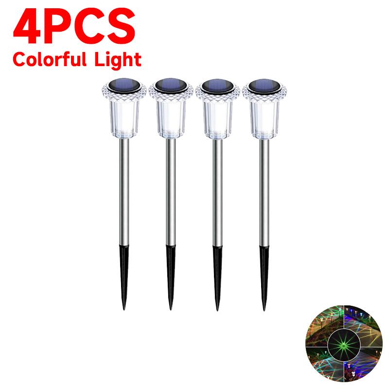 Солнечные уличные фонари, садовые лампы, водонепроницаемые, на солнечных батареях, пейзажные дорожки, уличные для двора, двора, лужайки, патио, декоративные